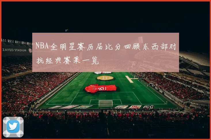 NBA全明星赛历届比分回顾东西部对抗经典赛果一览